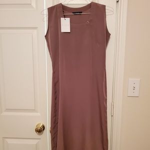 Sleeveless Abaya Sleevless Midi Dress